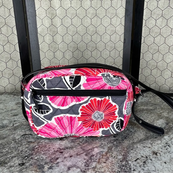 Vera Bradley Cherry Blossoms Be Colorful Crossbody - Picture 4 of 14